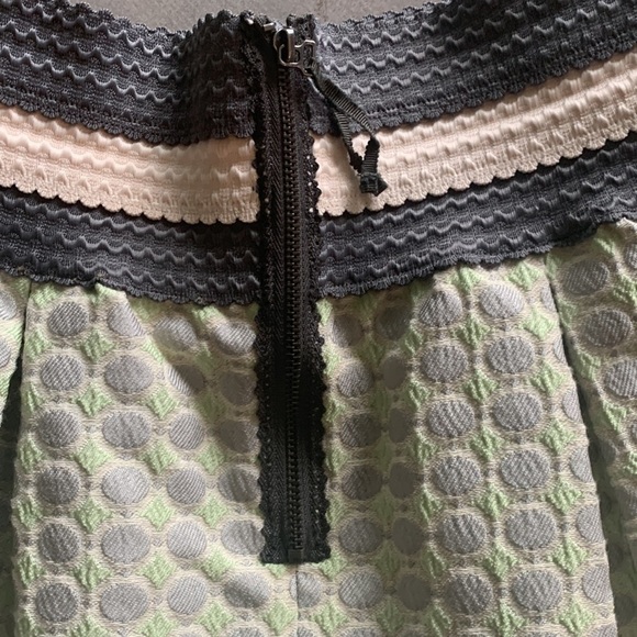 ANTHROPOLOGIE MAEVE SEREN JACQUARD POLKA DOT SKIRT GI SZ SMALL CAREER EVERYDAY - Picture 9 of 13